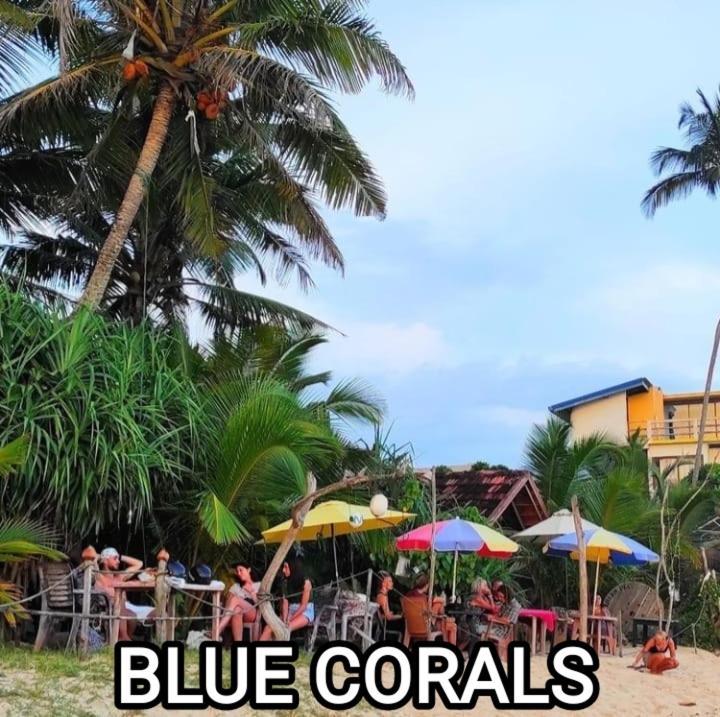 Blue Corals Beach Bungalow Matara Bagian luar foto