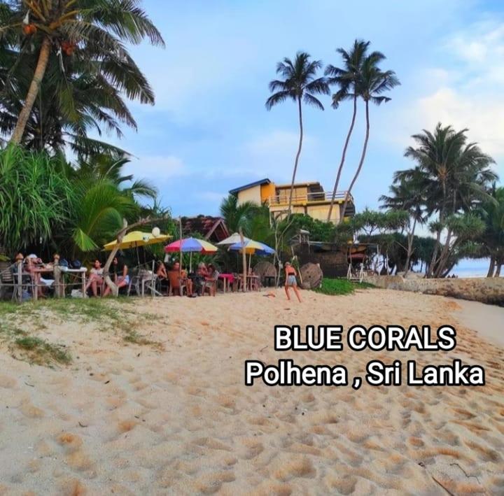 Blue Corals Beach Bungalow Matara Bagian luar foto
