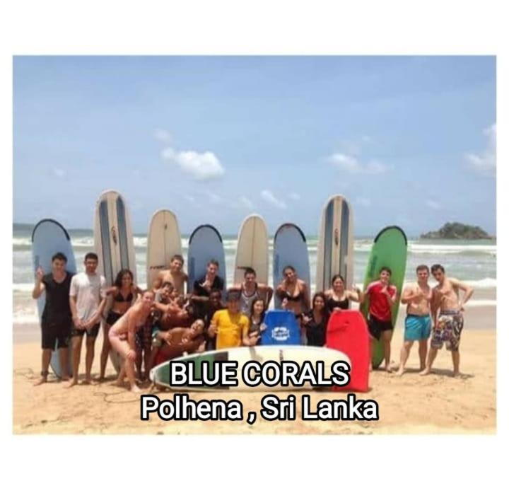 Blue Corals Beach Bungalow Matara Bagian luar foto